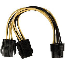 Valueline VLCP74415V Καλώδιο Τροφοδοσίας 8-Pin EPS Male to 2 x 6-Pin PCIe Female 0.15m Multicolor