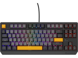 Genesis Thor 230 Μηχανικό Gaming Πληκτρολόγιο TenKeyLess με Outemu Red Διακόπτες RGB Navy Blue Negative