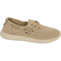 Wrangler Kona Ανδρικά Μοκασίνια Boat Shoes Εκρού WM31180A-025