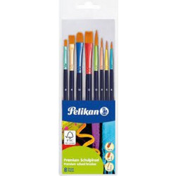 Pelikan Premium Σετ Πινέλα Ζωγραφικής 8τμχ 701181
