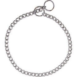 Pet Interest Flat Link Πνίχτης Ασημί 0.4x70cm