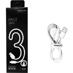Treqa CA-8083 USB-A to USB-C 3m White 6995749200528