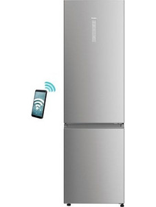 Haier HDPW5620DNPK Ψυγειοκαταψύκτης 406lt Full No Frost Υ205xΠ59.5xΒ66.7cm Inox