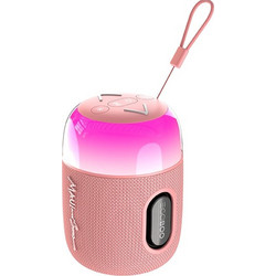 EGOBOO MUS2 Ηχείο Bluetooth 5W με Ραδιόφωνο Ροζ