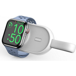 Veger W0102 1200mAh Φορτιστής Smartwatch για Apple Watch Series 1-8 / SE / Ultra White