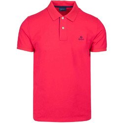 Gant Ανδρική Μπλούζα Polo Κοντομάνικη Φούξια 3G2052003-666
