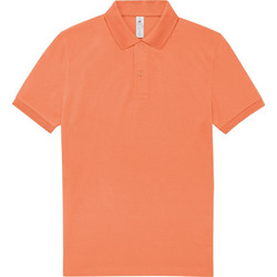 B&C Collection Ανδρική Μπλούζα Polo Κοντομάνικη Κοραλί PU426