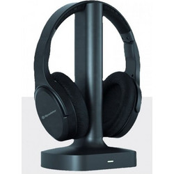 Roadstar HED-2490GHBT Ασύρματα Bluetooth Ακουστικά Τηλεόρασης On Ear Μαύρα