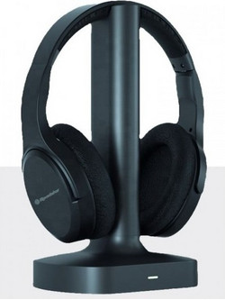 Roadstar HED-2490GHBT Ασύρματα Bluetooth Ακουστικά Τηλεόρασης On Ear Μαύρα