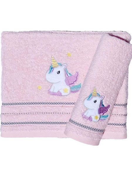 Morven Unicorn 22018 Σετ Βρεφικές Πετσέτες 2τμχ 500gr/m²