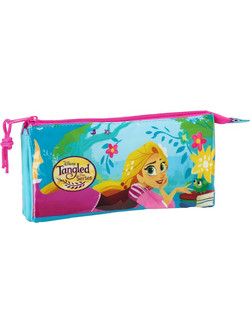 Safta Tangled Κασετίνα με 3 Θήκες Γαλάζια 811805744