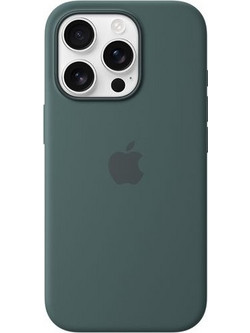 Apple Silicone MagSafe Back Cover Lake Green (iPhone 16 Pro)