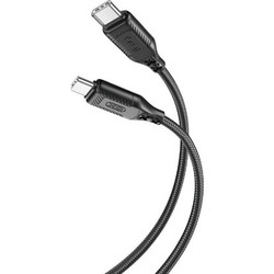 XO NB-Q236B Braided USB-C to USB-C 60W 1m Black 6920680834259