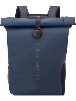 Delsey Roll-Top Turenne Αδιάβροχο Σακίδιο Πλάτης 26lt Navy Μπλε