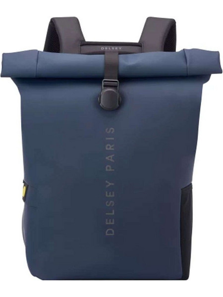 Delsey Roll-Top Turenne Αδιάβροχο Σακίδιο Πλάτης 26lt Navy Μπλε
