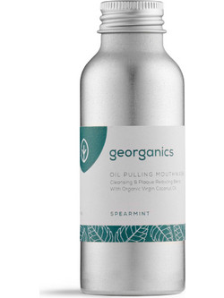 Georganics Spearmint Oil Pulling Στοματικό Διάλυμα κατά της Πλάκας 100ml