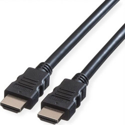 Value Καλώδιο HDMI 2.1 HDMI Male to HDMI Male 5m Black