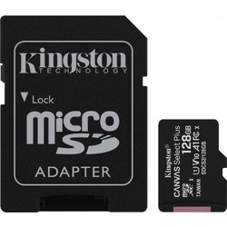 Kingston Canvas Select Plus microSDXC 128GB Class 10 U1 V10 UHS-I A1 + Adapter