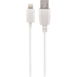 Maxlife USB-A to Lightning Cable 2m White MAXLIFELIGH2