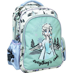 Gim Frozen Family Σχολική Τσάντα Πλάτης Δημοτικού Γαλάζια 341-71031