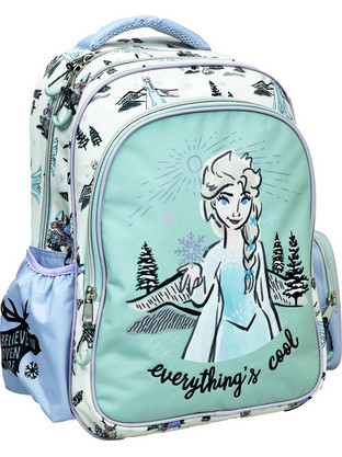 Gim Frozen Family Σχολική Τσάντα Πλάτης Δημοτικού Γαλάζια 341-71031