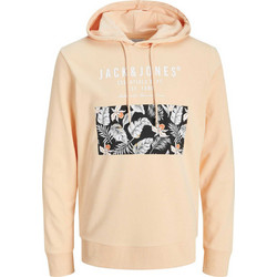 Jack & Jones Ανδρικό Φούτερ με Κουκούλα & Τσέπες Σομόν 122480714