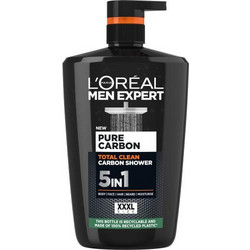 L'Oreal Paris Men Expert Pure Carbon Ανδρικό Αφρόλουτρο σε Gel 1lt
