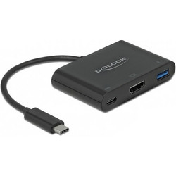 DeLOCK 64091 USB-C Docking Station με HDMI 4K PD