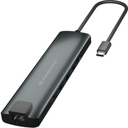 Conceptronic DONN06G USB-C Docking Station με HDMI 4K PD Ethernet
