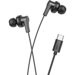 Hoco M114 Handsfree In-Ear USB-C Black