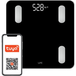 Life Workout Smart Ζυγαριά με Λιπομέτρηση Wi-Fi & Bluetooth