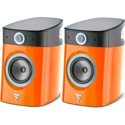 Focal Sopra No1 Ζεύγος Ηχείων Hi-Fi Δαπέδου 150W 2 Δρόμων Electric Orange
