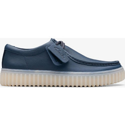 Clarks Torhill Ανδρικά Sneakers Navy Μπλε 26176216
