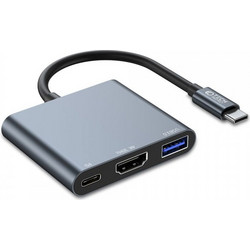 Tech-Protect V1 USB-C Docking Station με HDMI 4K PD