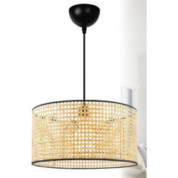 Heronia Lighting Κρεμαστό Φωτιστικό Οροφής Μονόφωτο E27 Καφέ 14-0209