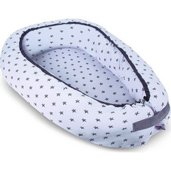Don Algodon Estrella Light Blue Βρεφικό Μαξιλάρι Φωλιά 86x50cm