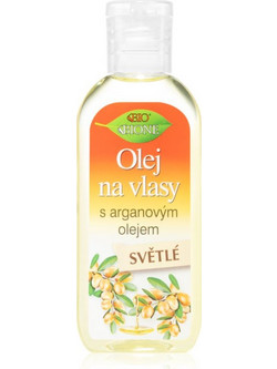 Bione Cosmetics Olive Keratin + Argan Ξηρό Λάδι Μαλλιών για Επανόρθωση 80ml