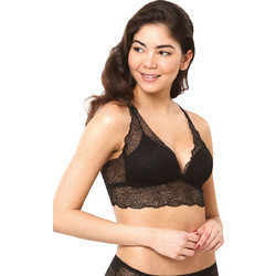 Norddiva Bralette χωρίς Μπανέλα Μαύρο 8899