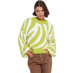 Funky Buddha Γυναικείο Πουλόβερ Lime FBL006-133-09