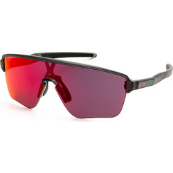Oakley OO9415 03 Ανδρικά Γυαλιά Ηλίου Μάσκα Κοκάλινα Μαύρα με Κόκκινο Καθρέπτη Φακό