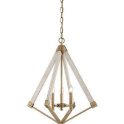 Elstead Lighting View Point QZ-VIEW-POINT-S Κρεμαστό Φωτιστικό Οροφής Μονόφωτο E14 Λευκό