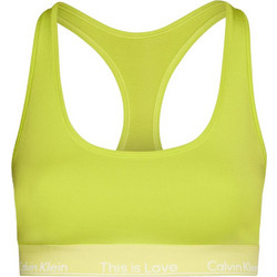 Calvin Klein Pride This Is Love Μπουστάκι χωρίς Μπανέλα Lime QF7281E-LRE