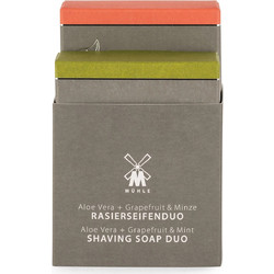 Muhle Shaving Soap Sandalwood & Sea Buckthorn 2x65gr