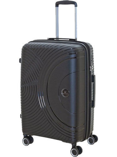 Bartuggi 724-808.51 Βαλίτσα Καμπίνας 56x440x22cm με 4 Ρόδες Μαύρη