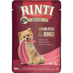 Rinti Gold Pouch Chicken & Beef 100gr