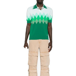 Dsquared2 Ανδρική Μπλούζα Polo Κοντομάνικη Πράσινη S71HA1264D13002-961