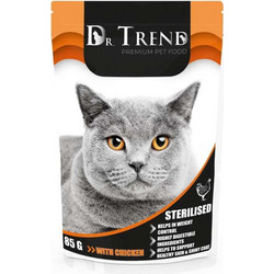 Dr. Trend Sterilised with Chicken 85gr
