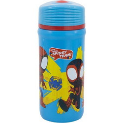 Stor Marvel Spidey Friends Παιδικό Παγούρι Πλαστικό BPA Free Γαλάζιο 390ml