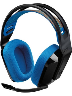 Logitech G535 Lightspeed Console Ασύρματο Gaming Headset Over Ear Black