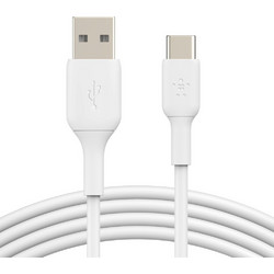 Belkin USB-A to USB-C 1m White CAB001BT1MWH